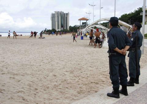 Estado e Municipio se unem para inibir desodem em balneário de Manaus
